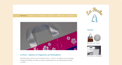 Desktop Screenshot of la-poche.de